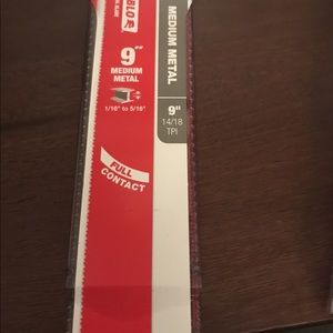 Diablo sawzall blades 9”